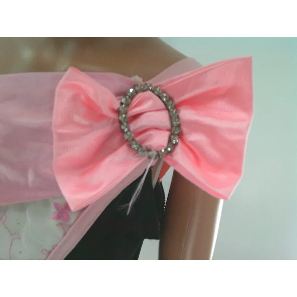 Pre-Owned Dance Costume Weissman 5184 Medium Child Pink Tutu Ballet YAGP Sequin